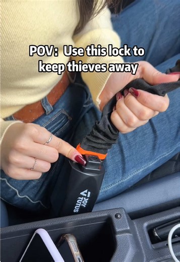 Steering Wheel Lock: Never Forget to Lock Your Car