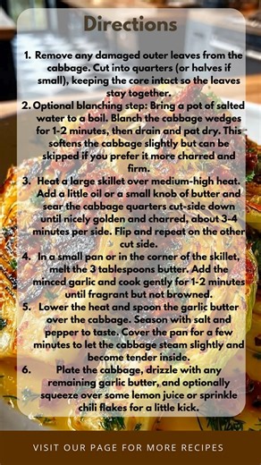 Who knew that humble cabbage could be transformed into something so elegant and delicious? This simple preparation turns Hispi cabbage (that lovely pointed variety you might spot at the farmer's market) into a restaurant-worthy side dish that pairs beautifully with any roast or grilled meat. The golden, caramelized edges and fragrant garlic butter remind us that sometimes the simplest preparations yield the most satisfying results – just like those timeless recipes we've been making for years. F