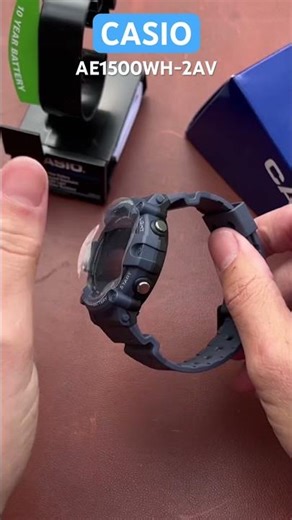 Casio AE1500WH-2AV Unboxing