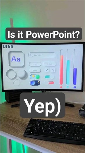 How to Create UI Elements in PowerPoint (Shorts)