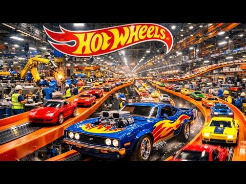 This is how millions of Hot Wheels cars are made