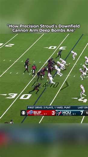 C.J Stroud longest career deep bombs.#nfl #nflfootball #footballtiktok #cjstroud #texans
