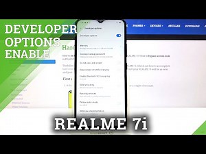How to Enable Developer Options in REALME 7i – Developer Settings