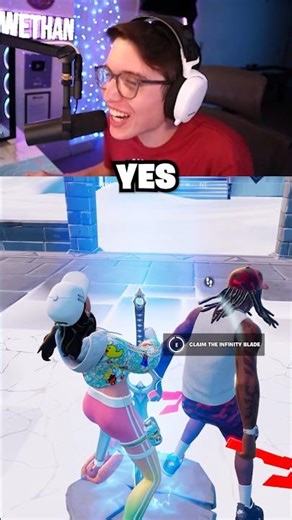 Fortnite But I Can ONLY Use the Infinity Blade...