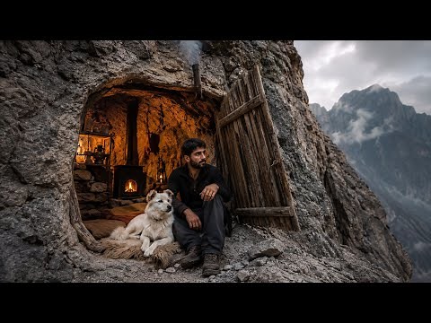 I Found a Hidden Cave in the Mountain and Turned It Into a Secret Survival Shelter