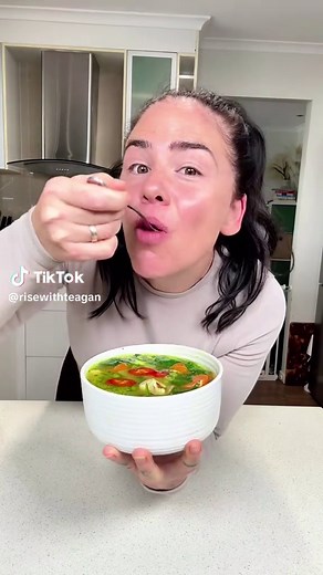Healing Chicken Soup Recipe — High-Protein Soup with Macros
