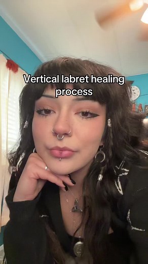 Vertical Labret Piercing: Healing Process Explained