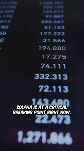 Solana at the Apex: $122 Support Faces Breakdown Risk Solana is compressing into a tight triangle near the $122 support zone as lower highs continue to form. With bearish structure intact and liquidity thin below, a breakdown could trigger a sharp move toward the $100 psychological level. The next breakout may define SOL’s near-term direction. #Solana #SOL #CryptoNews #Altcoins #PriceAnalysis