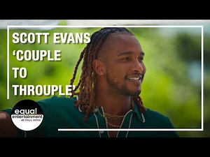 Scott Evans Hosts the Very Sexy and Queer Reality Peacock Show 'Couple to Throuple'