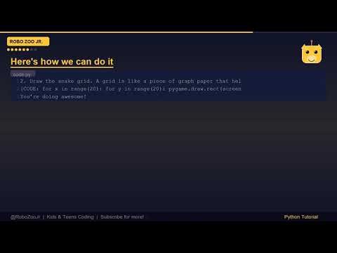 Build the Classic Snake Game in Python — Step by Step Tutorial