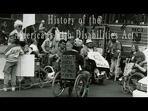 The History of the Americans With Disabilities Act