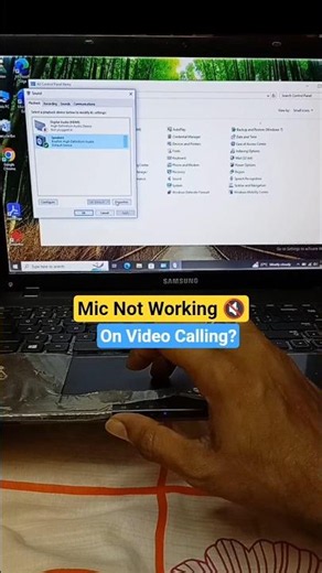 Mic Not Working 🔇 in Laptop? Most of Users Mistake This Settings