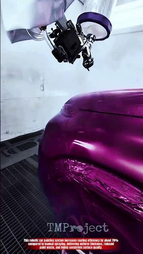Innovative Robotic Car Painting System: Best Precision Automotive Spray Coating