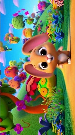 Little Bunny School 🐰🎒 | Cute Cartoon for Kids | Funny Bunny Learning Short | Nursery Fun! #kids