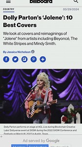 What must it be like to, in a single day, have written not one but two songs that would be covered thousands upon thousand of times?… we have to ask @dollyparton who w/ “I will Always Love You” and “Jolene” did just that. Last week, we got to hear that little minx #Jolene masterfully reimagined once again by the incomparable @beyonce. I love how the whole album #CowboyCarter sounds and feel extra blessed to be catching a little bit of the breeze from the firestorm that is @beyonce and @dollypart