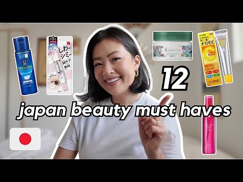 🇯🇵 Top 12 Japan Beauty Must Buy | affordable skincare and makeup