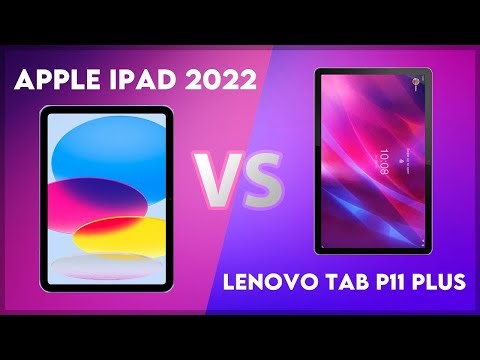 Apple iPad 2022 vs Lenovo Tab P11 Plus Comparison