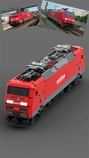 LEGO BR 189 / Siemens ES64F4 | Realistic Train MOC