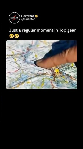 Just a regular moment in Top Gear 😄