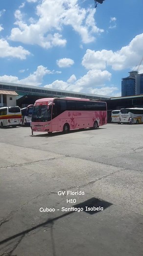 GV Florida H10. Cubao to Santiago Isabela. Shoutout sa crew! Ingat po palagi sa byahe! #businthephilippines🇵🇭 #busspotting #foryou #fypシ #bustvph #gvflorida #gvf
