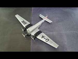 Italeri's 1/72 Ju 52/3m Lufthansa D-ABIK (Full Build)