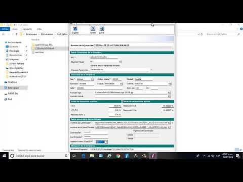 Create a new company in Contpaqi Electronic Invoicing