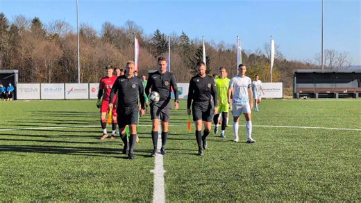 Pričenja se članska tekma predzadnjega kroga jesenskega dela 1. Regionalna ljubljanska liga med NK Trebnje in NK Bela Krajina | NK Trebnje
