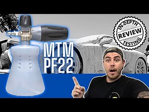 MTM PF22 Foam Cannon Review | Best Foam Cannon for Car Detailing | Car Wash Tips and Tricks