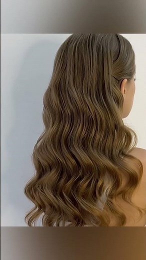 Hollywood wave step by step tutorial.