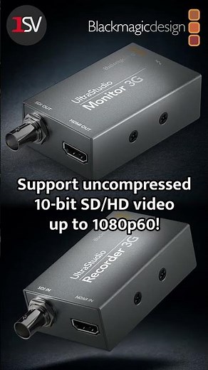 Blackmagic Design UltraStudio 3G Devices | Professional SDI I/O Explained