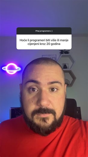 ItMentorstva on Instagram: "Hoće li programeri biti manje ili više cenjeni u budućnosti? #programiranje #programming"
