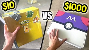 $10 vs $1000 Pokemon Mystery Box! | Leonhart