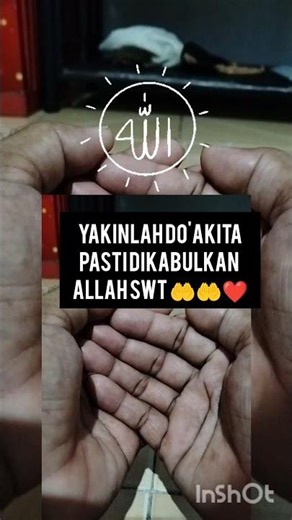 Our prayers will surely be answered by Allah SWT @syahditutorial