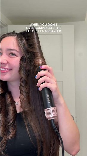 Keeping it simple and still getting a flawless finish. The Ella Bella Air Styler gets it.