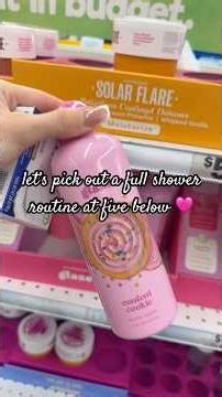 shower routine at five below #bodycaretips #fivebelow #fivebelowfinds #bodycare #hygiene #shopping
