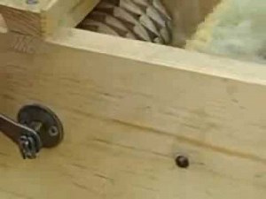 Working Model of a Cotton Gin, Really Working