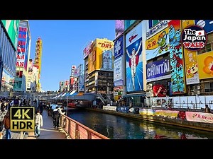 Osaka, Japan: The City by Day | Best Walks of 2025 | Walking Tour | 4K HDR