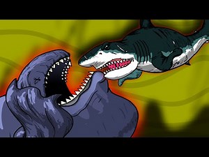 The Bloop VS Megalodon | Bloopid?! #animation #shark