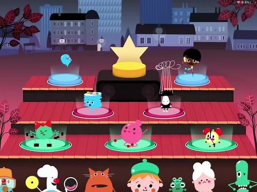 Childhood game: Toca boca Band