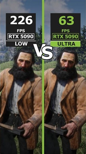 RED DEAD REDEMPTION 2 vs RTX 5090 - Graphics Test