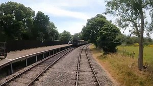 Watch as Ivatt 2MT 41298 runs-round its train at Smallbrook Junction. | Isle of Wight Steam Railway