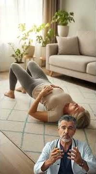 1 ejercicio para aliviar el dolor lumbar en casa: respiración 360 + basculación pélvica (sin equipo)