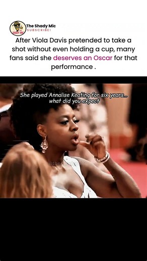 viola davis fooled everyone with an invisible shot #violadavis