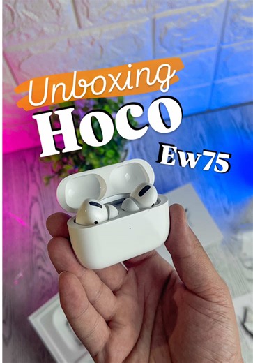 Hoco EW75 Unboxing: نظرة أولية على سماعات الأذن الجديدة | حانوت تك