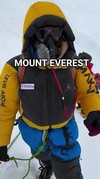 Mount Everest queue #mounteverest #everest #mountains #himalayas