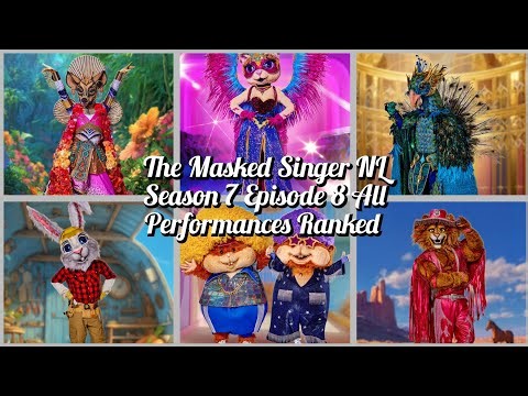 The Masked Singer Netherlands Season 7 Episode 8 All Performances Ranked