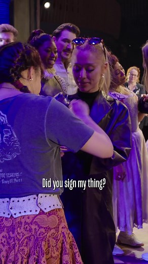 6.6K views | Ariana Grande had a wicked good time at & Juliet - Broadway's most popular new musical! Get your tickets now. | And Juliet Broadway | Facebook