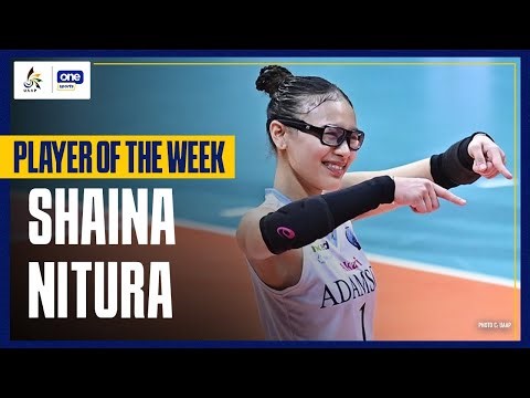 SHAINA NITURA | PLAYER OF THE WEEK | UAAP SEASON 87 WOMEN'S VOLLEYBALL HIGHLIGHTS