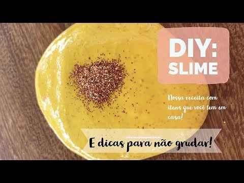 Passo a passo slime perfeito: dicas para não grudar nem ficar duro!