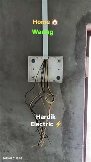 hom waring and switch board fitting #electricalindia #ytshorts #shorts #viral #electricalindia 🏠🏠⚡⚡